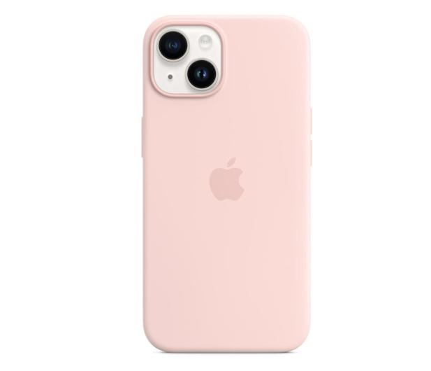 APPLE do iPhone 14 Plus Silicone Case with MagSafe - Chalk Pink - 1070995 - zdjęcie
